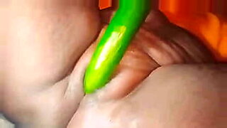 Indian women sex with vegetable.