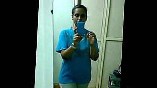 Homemade video of an Indian girl changing her sports wear after gym workout.