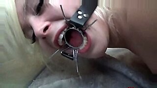 A blonde slut is tied up and teased with a vibrator until she reaches an extreme orgasm.