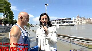 British news lady enjoys hardcore fuck.