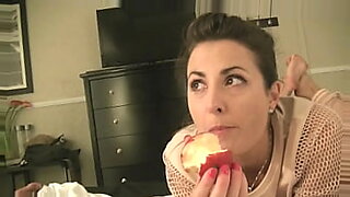 Eating an apple