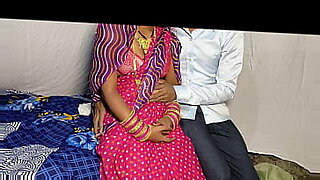 Hot sexy Sali's jija in New Year red sharee Suhag Rat Csex video - Full.