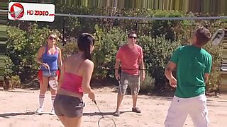 How to make badminton Ashli Orion Kaci Starr HD Porn