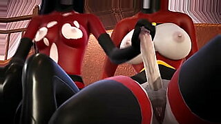 Incredibles - Double Futa - Violet Parr gets creampied by Helen - 3D Porn