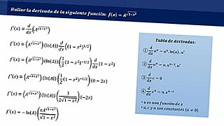 Derivada de una funció_n exponencial - Ejercicio 1
