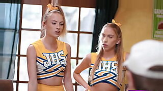 - Cheerleaders rimmed and analed by coach