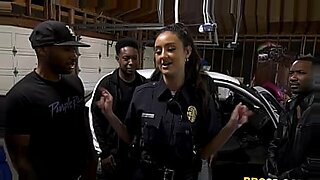 Officer Eliza Ibarra has her fill of big black cocks.