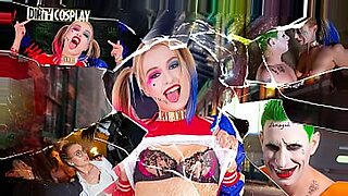 Dirty cosplay with Harley Sinn and Mister J’s big cock.