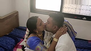 Married Indian couple enjoys rough sex on their honeymoon like porn stars.