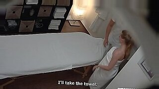 Big tits homemade brunette gets a sensual massage with a happy ending.