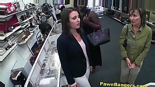 Shop owner seduces a beautiful brunette and gives her a good fuck. Hidden cam captures all the action.